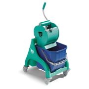 Уборочная тележка TTS Nick 15, с роликовым отжимом Dry, без ручки, колеса d 80 мм., одноведерная Артикул: 00066045