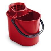 Ведро с отжимом TTS Pit, 12 л., красное Артикул: 00005270