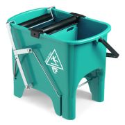 Ведро с педалью для отжима TTS Squizzy, 15 л., зелёное Артикул: 0V006410