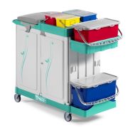 Уборочная тележка TTS Magic System 720E Elegance с 125 мм колёсами Артикул: MS720E0C0A00