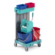 Тележка TTS Mini Magic 300B с 2 ведрами и отжимом Tec Артикул: MM300B0A0000