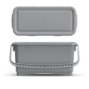 Ведро с герметичной крышкой TTS Hermetic, 20 л., серое Артикул: 0E003215