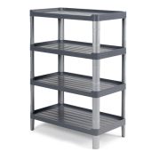 Стеллаж TTS Shelf 3804E — с 4 полками 90х50х127 см, серый Артикул: 0F003804E