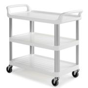 Сервисная тележка TTS Shelf 3700W — тележка с тремя полками, 98x50x111 см, белая Артикул: 0F003700W