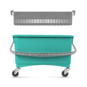 Ведро TTS Jim 28 л., зеленое, на колесах Артикул: 00002904