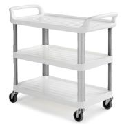 Сервисная тележка TTS Shelf 3800W — с тремя полками, 98x50x111 см, белая Артикул: 0F003800W