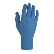 Нитриловые перчатки Kimberly-Clark KleenGuard® G10 FleX - 24см, единый дизайн для обеих рук / Синий / Артикул: 38520