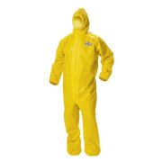 Комбинезон Kimberly-Clark KleenGuard® A71 для защиты от проникновения химических аэрозолей - С капюшоном / Желтый / Артикул: 96770