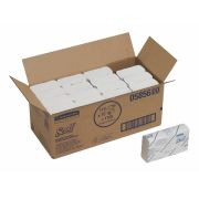 Бумажные полотенца Kimberly-Clark в пачках Scott® SlimFold белые однослойные (16 пачек х 110 листов) Артикул: 5856