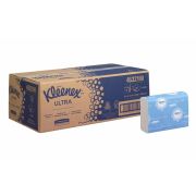 Бумажные полотенца Kimberly-Clark в пачках Kleenex® Ultra MultiFold белые двухслойные (16 пачек х 150 листов) Артикул: 4632