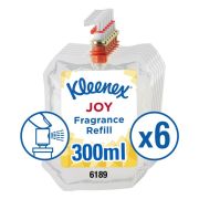 Освежитель воздуха Kimberly-Clark KLEENEX® Аромат Joy - Сменный блок / Прозрачный /300 ml Артикул: 6189