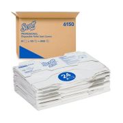 Покрытия на сиденье унитаза Kimberly-Clark Индивидуальные - Белый Артикул: 6150