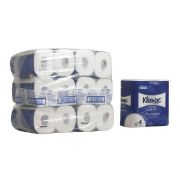 Туалетная бумага Kimberly-Clark в стандартных рулонах Kleenex Premium Extra Comfort четырёхслойная (24 рулона х 19,2 метра) Артикул: 8484