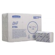 Бумажные полотенца Kimberly-Clark в пачках Scott®Xtra белые однослойные (15 пачек х 320 листов) Артикул: 6677