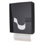 Диспенсер Celtex Megamini Megamini Black для складных полотенец для рук, черный Артикул: C92100