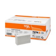 Бумажные полотенца Celtex Megamini SAVE-V FOLDED HAND TOWEL, двухслойные (1 упк. x 15 пачек) Артикул: C7274