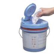 Диспенсер Kimberly-Clark KIMTECH* WETTASK* для протирочного материала в рулонах - Ведро / Синий Артикул: 7919