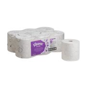 Бумажные полотенца Kimberly-Clark в рулонах Kleenex® Ultra белые двухслойные (6 рулонов х 150 метров) Артикул: 6780