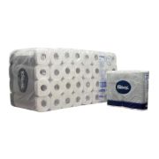 Туалетная бумага Kimberly-Clark в стандартных рулонах Kleenex Performance двухслойная (8 пакетов х 12 рулонов) Артикул: 8437