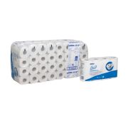 Туалетная бумага Kimberly-Clark в стандартных рулонах Scott 350 двухслойная (64 рулонов х 42 метра) Артикул: 8519