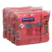 Протирочные салфетки Kimberly-Clark Wypall микрофибра - Сложенная / Красный Артикул: 8397