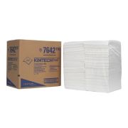Протирочные салфетки Kimberly-Clark Kimtech- Сложенные в 1/4 / Белый Артикул: 7642