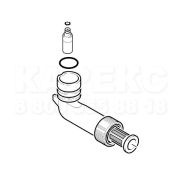 Karcher Патрубок входной с обратным клапаном, K3-K4 Артикул: 9.001-187.0