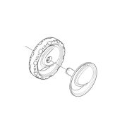 Karcher Комплект замены колеса Parabel 200, K3-K5 Артикул: 4.515-281.0