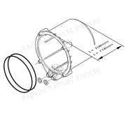 Karcher Крышка кожуха мотора в сборе Артикул: 9.001-918