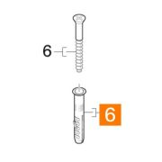 Karcher ДЮБЕЛЬ С ВИНТОМ 12Х135 Артикул: 6.347-020.0