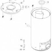 Karcher Кожух HDS Артикул: 4.652-139.0