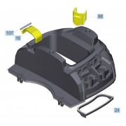 Karcher КРЫШКА PUZZI 8/1 C Артикул: 4.069-035.0