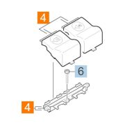 Karcher КЛАВИША ВЫКЛЮЧАТЕЛЯ PUZZI Артикул: 4.324-021.0