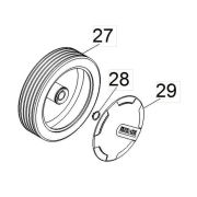 Колпак колеса серый Артикул: 5.064-392.0