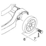 КОЛЕСО В СБОРЕ Т 12/1, 15/1 Артикул: 4.515-324.0