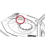 Karcher Нижняя кнопка для утюга I 6006 Артикул: 5.862-031.0