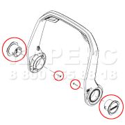 Karcher Фланец ручки WD 5/6 Артикул: 9.002-094.0