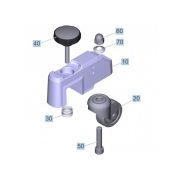РЕМКОМПЛЕКТ ОПОРНОГО РОЛИКА ВСАСЫВАЮЩЕЙ БАЛКИ Артикул: 4.035-281.0