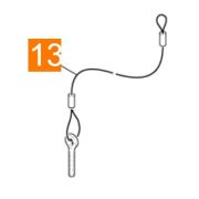 ТРОС ПОДЪЕМА БАЛКИ Артикул: 4.172-016.0