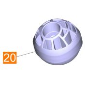 ШАРОВАЯ ДЕТАЛЬ ДЕРЖАТЕЛЯ ВСАСЫВАЮЩЕЙ БАЛКИ Артикул: 5.037-579.0