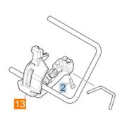 Karcher ПЕДАЛЬ ОПОРНОГО РОЛИКА BR/BD 40/25 Артикул: 4.762-388.0