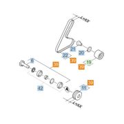 Karcher КОМПЛЕКТ ПРИВОДА ЩЕТКИ BR Артикул: 2.882-699.0