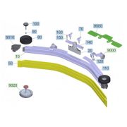 Karcher ВСАСЫВАЮЩАЯ БАЛКА, ИЗОГНУТАЯ, 1100 ММ Артикул: 4.777-102.0