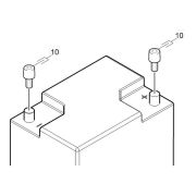 Karcher КОМПЛЕКТ КЛЕММ ДЛЯ АККУМУЛЯТОРНОЙ БАТАРЕИ 12В/60АЧ Артикул: 4.410-000.0