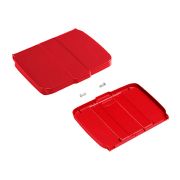 Крышка TTS для 120-Л держателя мешка с чек-листом, красная Артикул: S070328