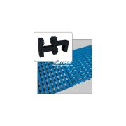 Аксессуары для индустриальных напольных покрытий Notrax Соединители для угла 90 гр. Akwadek (10 шт), черные Артикул: 536K0001BL