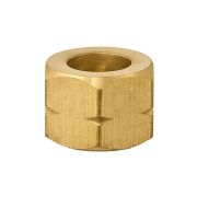 Гайка 19 М16х1,5 LH левая, латунь