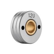 Ролик подающий  (алюминий Ø 30—14—12 мм)  1.2—1.6