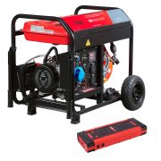 FUBAG Генератор дизельный с электростартером и коннектором автоматики DS 5500 A ES + Блок автоматики Startmaster DS 25000 D (400V) в ПОДАРОК