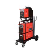 Полуавтомат сварочный FUBAG INMIG 500T DW SYN + подающий механизм DRIVE INMIG DW SYN + шланг-пакет 5 метров 70 мм2 14 pol с жидкостным охлаждением для INMIG 500T DW SYN + горелка FB 500 3m + блок жидкостного охлаждения Cool 70 + тележка для аппарато